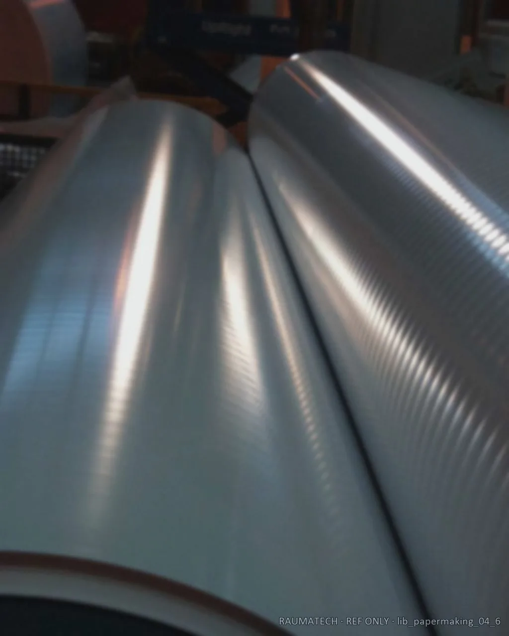 Parent rolls in the warehouse