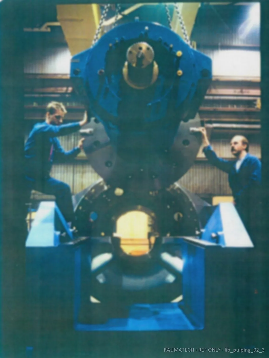 Refining chamber interior