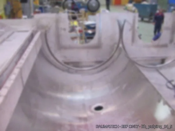Filter drum interior